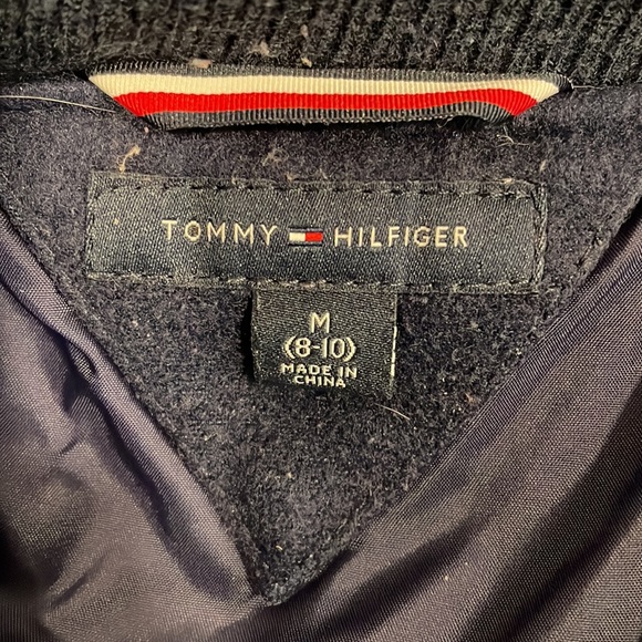 Vintage Tommy Hilfiger Navy/Red Bomber SzSm - Picture 16 of 16